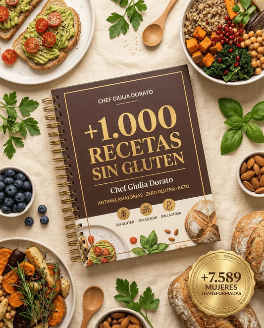 Cocina ANTI-INFLAMATORIA + 1.000 RECETAS + 3 BONUS GRATIS Y REGALOS SORPRESA